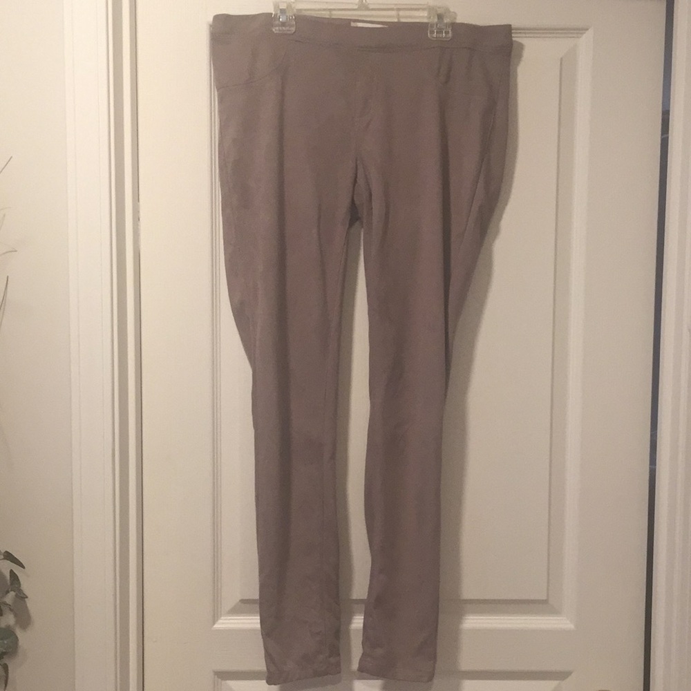 Altar’d State M Stone Faux Suede Pants